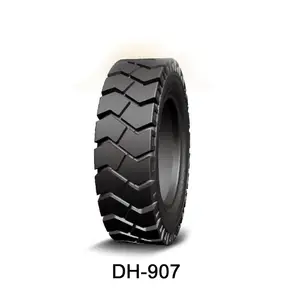 Universal Puncture-proof Forklift Solid Tires Classic Industrial Vehicle Tires 6.50-10 28*9-15