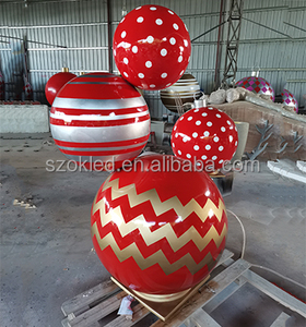 Décoration personnalisée ballon <span class=keywords><strong>chien</strong></span> jardin statues nature fibre <span class=keywords><strong>de</strong></span> verre grandeur nature - Product Image 6