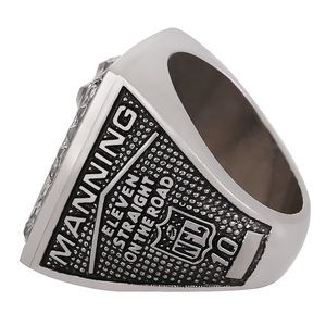 Anillo Conmemorativo del Campeonato de los New York Giants <span class=keywords><strong>2007</strong></span>, Anillo Personalizado de los Campeones para Hombre, Hecho de Aleación, Joyería Masculina - Product Image 2