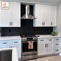 Pas de quantité minimale de commande US Entrepôts RTA Armoires Stock Blanc Shaker Peinture Modulaire Armoires de Cuisine et Accessoires pour la Maison et la Vente en Gros
