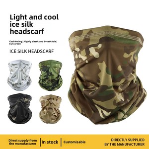 Cagoule Camouflage Glace Soie Écharpe Multi-Fonctionnelle Polyvalente En Plein Air Cyclisme Magique Foulard À Séchage Rapide Respirant <span class=keywords><strong>Masque</strong></span> Visage - Product Image 4