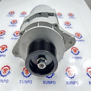 Electric Parts Alternator 2502-9007B 24V 65A With 8PK100 Belt for DH220-5 Excavator - Product Image 6