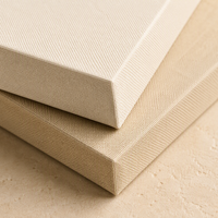 Panneaux muraux acoustiques en tissu, bord biseauté de 50 mm, panneau d'absorption acoustique pour studio d'enregistrement, cinéma