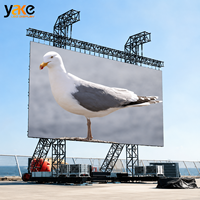 Écran LED publicitaire Yake 4K P2.6 P2.9 pour événements, écran IP65 pour location, mur LED P3.91 intérieur/extérieur pour scène et fond de scène
