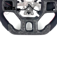 Volant en fibre de carbone forgé mat personnalisé de haute qualité avec LED pour Dodge Ram 1500 2500 2010-2018, accessoires intérieurs