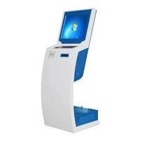 Kiosque libre-service autonome Android de 32 pouces Équipement de gestion de file d'attente à écran tactile de métro avec écran LCD Machine à billets
