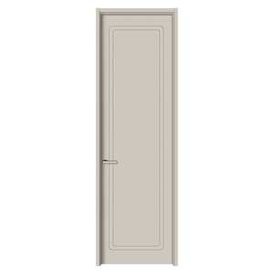 Porta da Bagno di Lusso in Legno di Betulla, <span class=keywords><strong>Porte</strong></span> Interne Ignifughe Premium in Legno, Stile Camera, <span class=keywords><strong>Porte</strong></span> in Legno <span class=keywords><strong>Grigio</strong></span> - Product Image 6