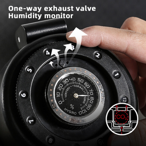 600ml airscape kim loại cà phê gambo kí<span class=keywords><strong>n</strong></span> Canister kí<span class=keywords><strong>n</strong></span> cà phê đậu tin lưu trữ <span class=keywords><strong>container</strong></span> với một chiều van xả - Product Image 3