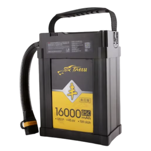 Batería Lipo Tattu de 16000 mAh, 12S, 25C, 45.6 V, para Drones RC, Helicópteros, Molde Privado, Compatible con Múltiples Marcas, Más de 500 Ciclos - Product Image 1
