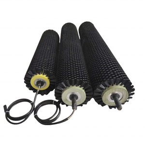 <span class=keywords><strong>Cepillo</strong></span> cilíndrico de nailon con cerdas de tamaño personalizado y eje de accionamiento eléctrico integrado <span class=keywords><strong>para</strong></span> limpieza - Product Image 5