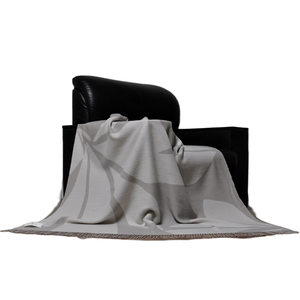 Manta de <span class=keywords><strong>Cama</strong></span> BLUE PHOENIX, 30% Lana, 70% Acrílico, Jacquard Floral de Moda, Gruesa, para <span class=keywords><strong>Invierno</strong></span>, para Sofá, Estilo Nórdico, para Viajes y Picnic - Product Image 1