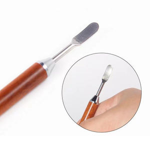 Penna per Latte Art in Acciaio Inox 304, Strumento per Disegno su Caffè con Manico in Legno, Doppia Punta, Accessori per Barista, Design per Espresso, Casa e Caffetteria - Product Image 3