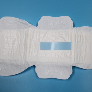 Serviettes hygiéniques jetables personnalisées en usine, imprimées bleues, en coton, pour femmes, soins de santé féminins - Product Image 5