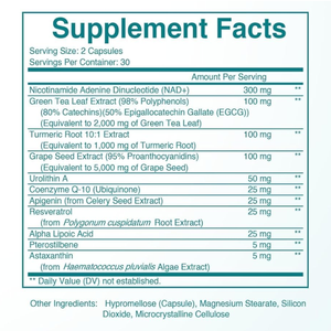 Vigo OEM NAD дополнительная добавка, ресвератрол CoQ10 Альфа-липоевая кислота для женщин и мужчин, альтернативная липосомальная жидкость для беременных женщин - Product Image 4