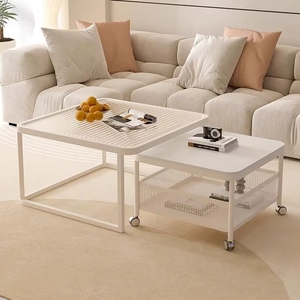 Mesa Auxiliar para Sofá, Mesa <span class=keywords><strong>de</strong></span> <span class=keywords><strong>Centro</strong></span> <span class=keywords><strong>de</strong></span> Vidrio <span class=keywords><strong>de</strong></span> Lujo para Sala <span class=keywords><strong>de</strong></span> Estar - Product Image 5