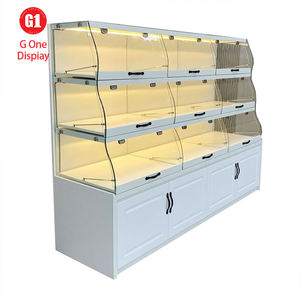 Mostrador de Exhibición para Panadería Moderno, Vitrina de Vidrio Templado, Exhibidor de Pan Ecológico en Venta - Product Image 1