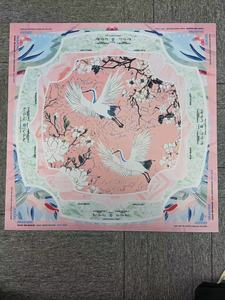 Tapis de jeu de mahjong pliable classique de luxe de style américain, antidérapant, imperméable, insonorisant, facile d'entretien, pour quatre joueurs - Product Image 6