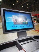 Machine de course d'entraînement cardio de luxe équipement de gymnastique Fitness écran tactile LCD motorisé TV tapis roulant électronique commercial
