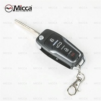 Télécommande universelle pour clé de voiture à 4 boutons avec fonction d'alarme et logiciel de programmation