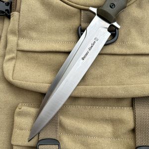 D2 Steel Outdoor Survival Hunting <strong>Knife</strong> With Micarta Handle and Kydex Sheath Fixed Blade Camping Self Defense EDC - Product Image 4