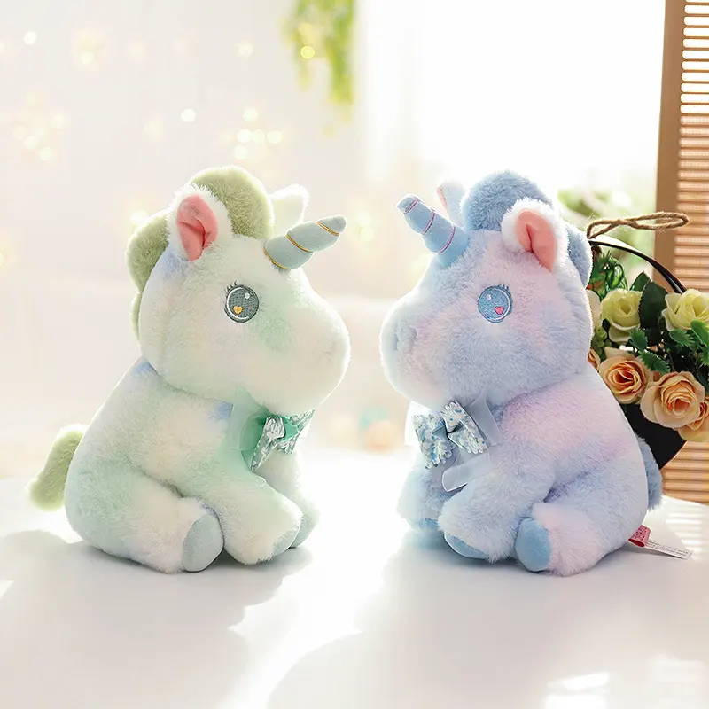 Bán Buôn Chất Lượng Mềm Tùy Chỉnh Thiết Kế Cuddly 25Cm Unicorn Đồ Chơi Sang Trọng Kích Thước Nhỏ Unicorn Thú Nhồi Bông Đồ Chơi Thời Trang