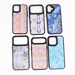 Tùy chỉnh chống sốc thăng hoa 2d trống từ trường hợp điện thoại cho Iphone cho tốt nghiệp giáng sinh dịp cưới - Product Image 3