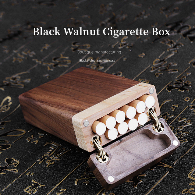 slimline cigarette case Slim Wooden Cigarette Cases: Premium Portable Storage & Custom Designs