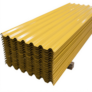 ألواح تسقيف معدنية مموجة مطلية بالألوان عالية الجودة ومتينة للمصانع والمستودعات - Product Image 3