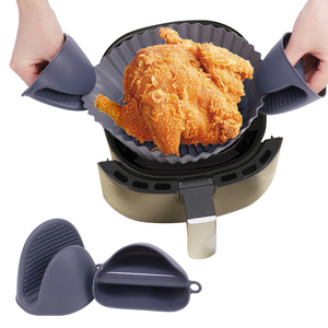 Guantes de Silicona para Horno con Logotipo Personalizado, Resistentes al Calor, Antideslizantes, para Barbacoa, Repostería, Accesorios de Cocina, OEM, ODM - Product Image 5