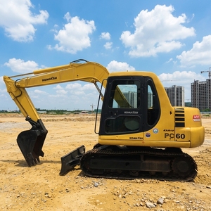 รถขุด KOMATSU PC60 สภาพ 95% ของแท้จากญี่ปุ่น มือสอง ระบบไฮดรอลิก พร้อมขายในราคาที่แข่งขันได้ - Product Image 1
