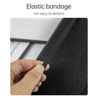 Porte-documents infirmier personnalisé pliable, mallette portable, tableau d'écriture 3 couches avec maintien sécurisé des documents