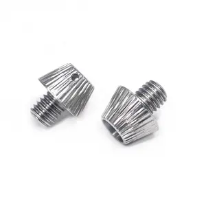 Precise Conical Head Locking Round Knurled Thumb Head Screw and Bolt Custom Titanium Screw