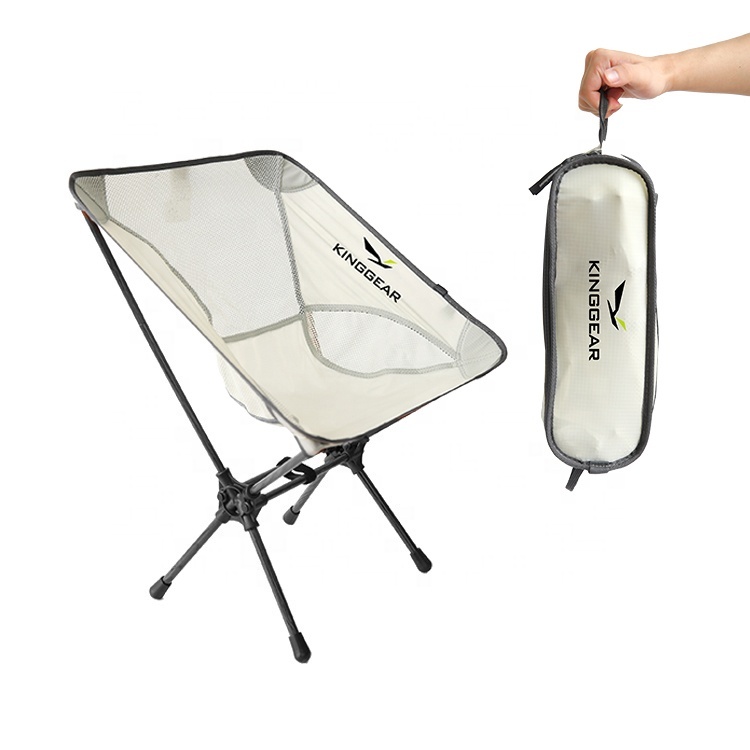 Ligero de aluminio plegable de Luna campamento sillas para viajes