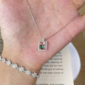 S925 Solid Silver Elegant Mandala Lace Full Diamond <b>Pendant</b> Clavicle Chain with <b>Large</b> Australian White Pearl Luxury <b>Necklaces</b> - Product Image 5