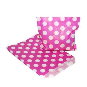 Bolsas de Papel para Dulces con Diseño de Lunares de Colores para Recuerdos de Boda, Fiestas de Cumpleaños y Golosinas - Product Image 1
