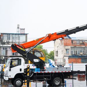 Precio de Fábrica, Camión de Trabajo Aéreo Isuzu KV600 de 33 m con Brazo Telescópico de 7 Secciones para Mantenimiento de Jardines Municipales - Product Image 3