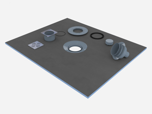Plateau étanche XPS personnalisable au design moderne égouttoir de douche carrelable en option taille de la position de vidange pour application dans la salle de bain - Product Image 4