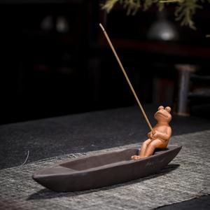 Eramic frog-quemador de <span class=keywords><strong>incienso</strong></span>, torre de sándalo para romatherapy - Product Image 5