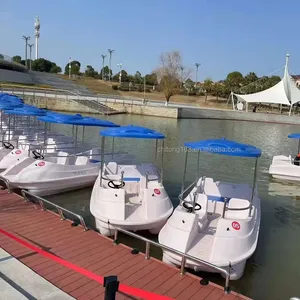 Preço barato passeio tipo barco elétrico com 4-5 assentos para resort aquático