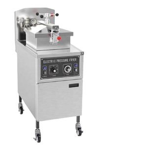 Large Capacity Fully Automatic Commercial Stainless Steel Gas Electric Chicken Pressure <b>Fryer</b> for French Fries Broast <b>Machine</b> - Product Image 1
