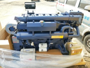 เครื่องยนต์ทางทะเล WD10 280 แรงม้า เครื่องยนต์เรือ เครื่องยนต์เรือเดินสมุทร - Product Image 3