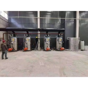 Nouvelle chaudière à vapeur verticale à circulation naturelle AIXBOILER LSS, gaz et mazout, 1000 kg, écoénergétique - Product Image 2