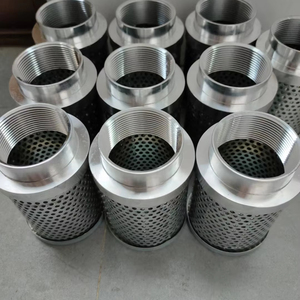 อุปกรณ์กรองน้ำมันทำความเย็นอุปกรณ์กรองน้ำมันในตัวหน่วยเก็บความเย็นองค์ประกอบตัวกรองจีบสแตนเลส - Product Image 1