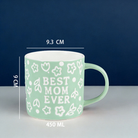 Mug personnalisé pour la fête des mères avec nom et citation, mug à café en céramique, cadeau pour maman, femme, fille, fils