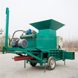 Presse à balles carrées YANHUI pour paille de blé, pelures d'ail, papier usagé, herbe fraîche, foin sec, coques de riz, avec moteur hydraulique - Product Image 6