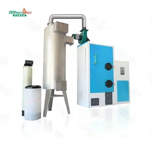 Greenvinci Offre Spéciale protection de l'environnement, machine à laver verticale automatique au feu de bois, sèche-linge, moteur générateur de vapeur