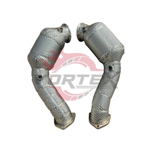 ท่อไอเสียสแตนเลส VORTEX สำหรับ Aston Martin DBX พร้อมแผ่นกันความร้อน คุณภาพสูง ท่อไอเสียรถยนต์แบบปรับได้ - Product Image 3