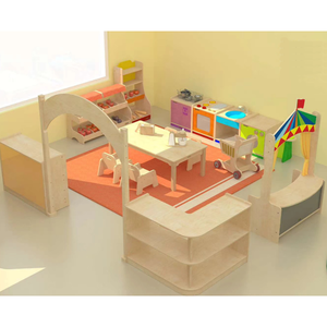 Muebles de Madera Blancos Usados para Aula Montessori, Equipo de Guardería de <span class=keywords><strong>Segunda</strong></span> <span class=keywords><strong>Mano</strong></span>, Muebles para Jardín de Infancia y Preescolar en Venta - Product Image 3