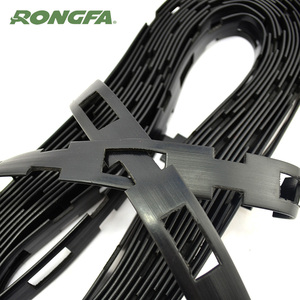 0,5 pulgadas x 50 pies Ajustable resistente rosa y arbusto bloqueo asy-Tie inerlock tie goma jardín árbol planta corbata Correa jardín - Product Image 4