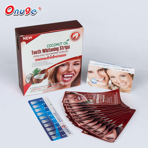 Bandes blanchissantes pour les dents, ultra-fines et invisibles, effet blanchiment instantané, produit tendance et très vendu. - Product Image 1